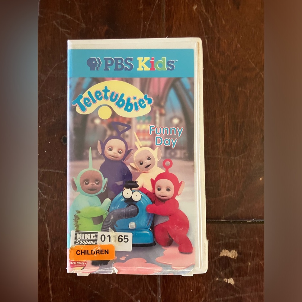 Teletubbies Funny Day VHS video tape